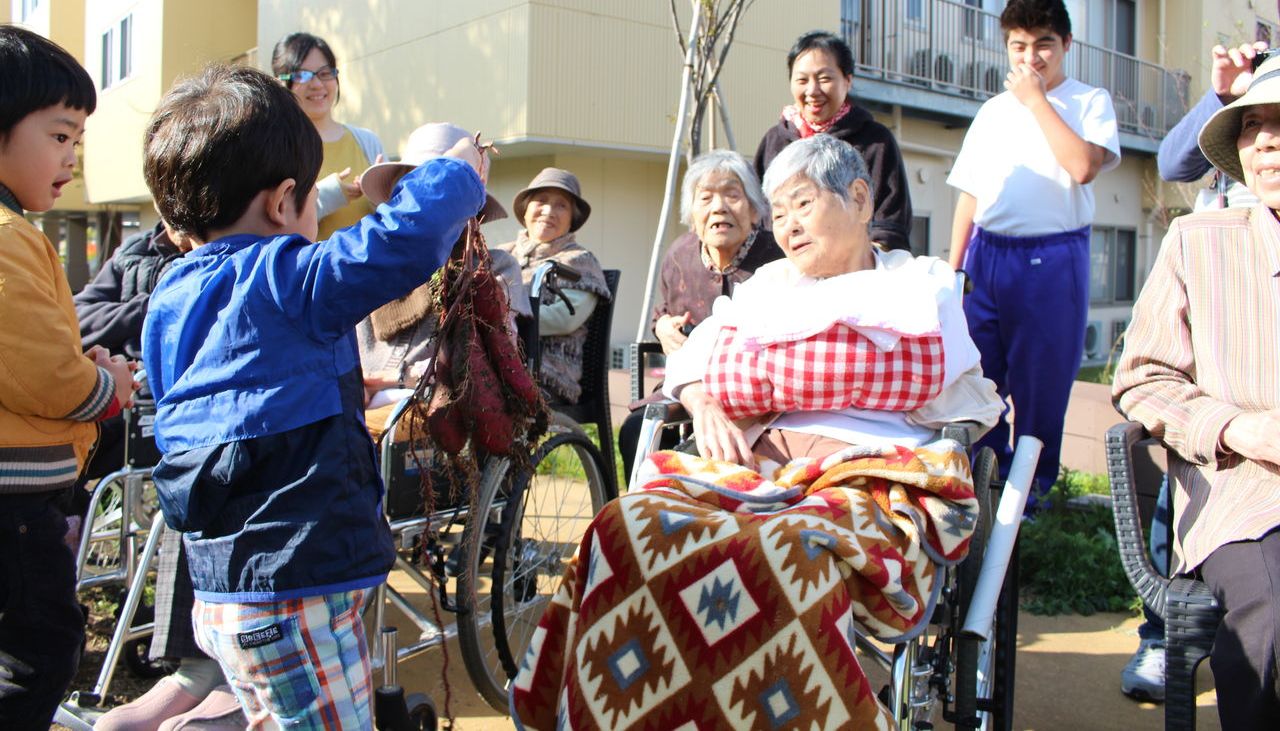 入居者も地域の子どもたちと地域住民としての自然な関わり